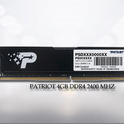 Patriot Signature Line - 4 GB Ram- DDR4 - 2400 MHz With Heat Sink